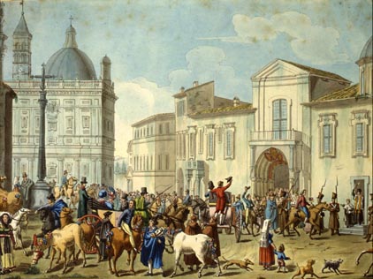 ignoto - benediction cavalery of rome at san antonio