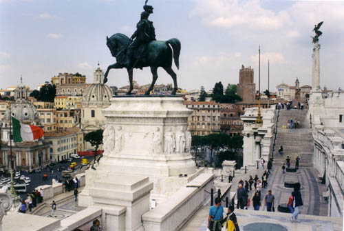 Piazza Venezia - Monumento a Vittorio Emanuelle 2