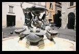fontaines des tortues &agrave; rome