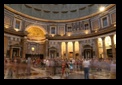 inside the pantheon of Rome 