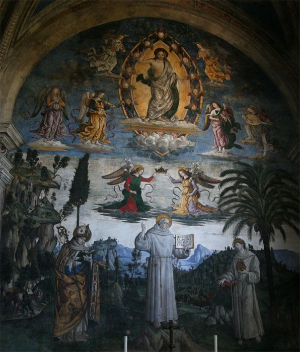 vie de saint bernardin - pinturicchio