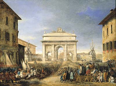 Eventi di Roma dipinti