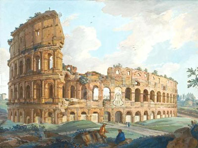 Albert Christoph Dies,Colisée de Rome (1755)