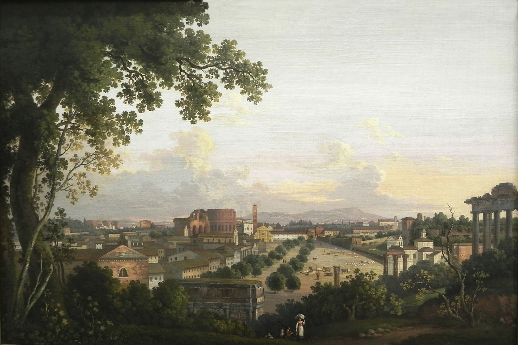 Albert Christoph Dies,Forum romain (?, avant 1822, date indéterminée)