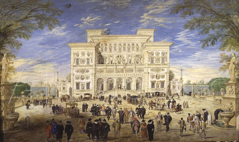 Johann Wilhelm Baur,Villa Borghese (1620-1640, date indéterminée)