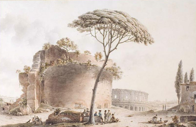 Victor-Jean Nicolle,Thermes de Titus (?, avant 1826, date indéterminée)