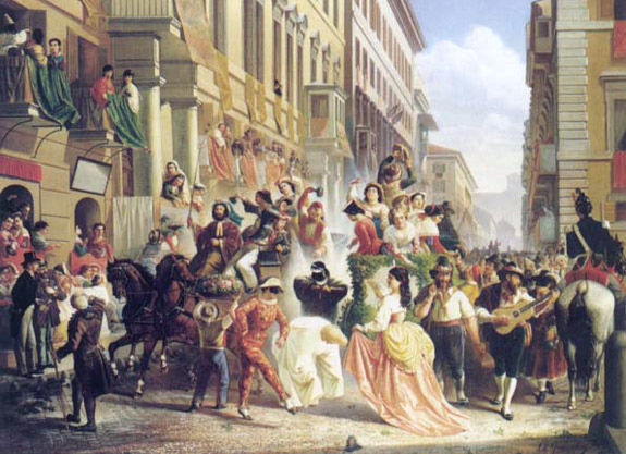Karel Max Gerlach Antoon Quaedvlieg,Carnaval Place de la Colonne (?, avant 1874, date indéterminée)