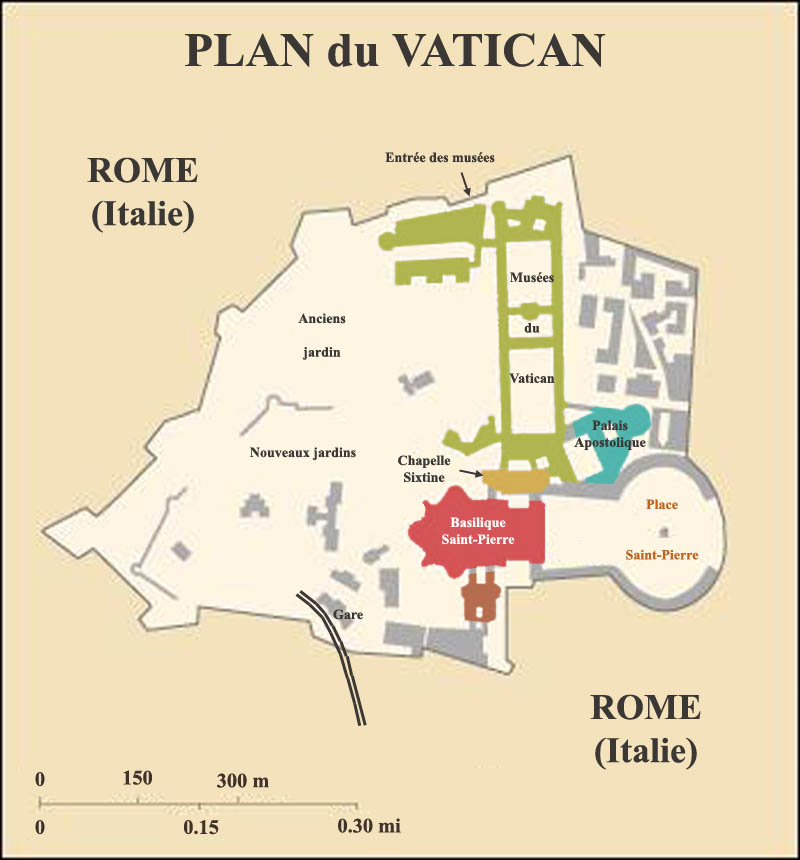 carte du vatican