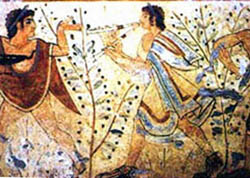 peintures tarquinia