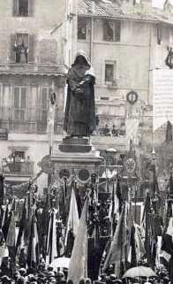 picture giordano bruno campo dei fiori