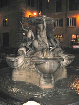 turtles fountain in rome