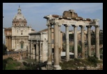 colonne de Foca, Forum romain