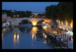 lungotevere, pont cestio et ile tibérine