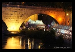 lungotevere, pont cestio et ile tibérine