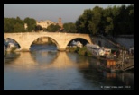 lungotevere, pont cestio et ile tibérine