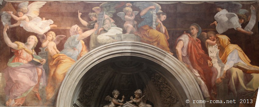 chapelle Chigi, Raphael