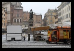 rome sous la neige février 2012