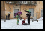 rome sous la neige février 2012