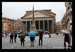 rome sous la neige février 2012