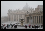 rome sous la neige février 2012