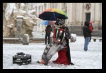 rome sous la neige février 2012