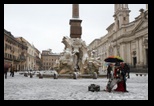 rome sous la neige février 2012