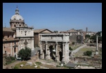 vues sur le forum de rome