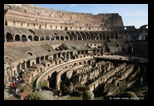 intérieur du Colisée à Rome