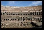 intérieur du Colisée à Rome