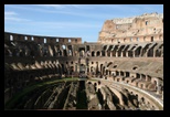 intérieur du Colisée à Rome