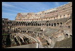 intérieur du Colisée à Rome