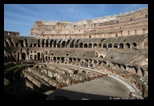 intérieur du Colisée à Rome