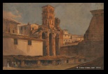 Ippolito Caffi, bagni di Paolo Emilio, 1857