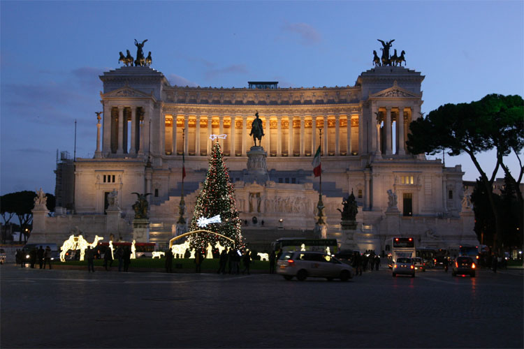 Piazza Venezia a Roma