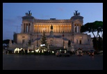 Place de Venise à Rome - Soir