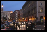 Place de Venise à Rome - Soir