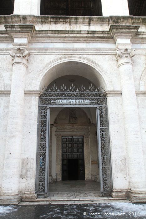 Basilique Saint Marc Rome Roma