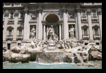 fontaine de Trevi à Rome