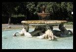 Fontana dei Cavalli marini - Parc de la Villa Borghese
