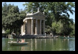Giardino del lago - Parc de la Villa Borghese