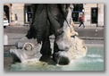 Fontaine du triton à Rome