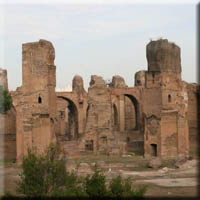 De la colline du Celio aux Thermes de Caracalla