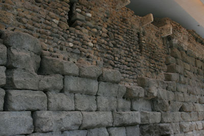 fouilles u capitole - temple de jupiter