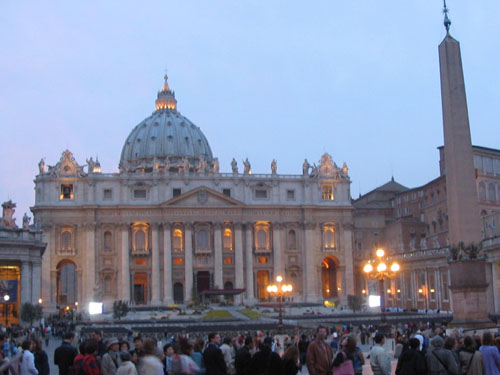 saint peter square in rome