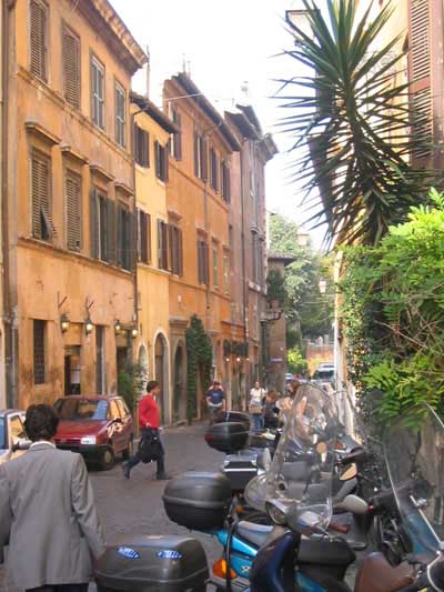 trastevere - vicolo del moro