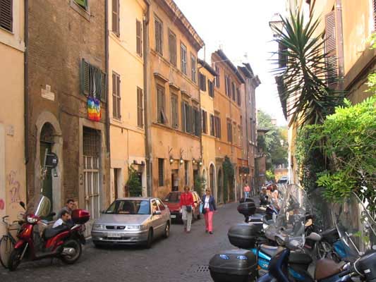 trastevere - vicolo del moro