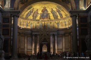 Apse of the Basilica of Saint Paul outside the walls, Rome