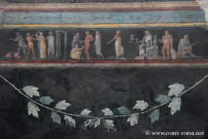 Fresques murales romaines des salles de la Villa Farnesina, Palais Massimo, Rome