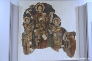 Fresque médiévale, antiquarium, maisons romaines du Caelius