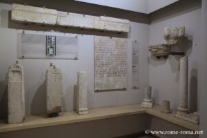 antiquarium, maisons romaines du Caelius
